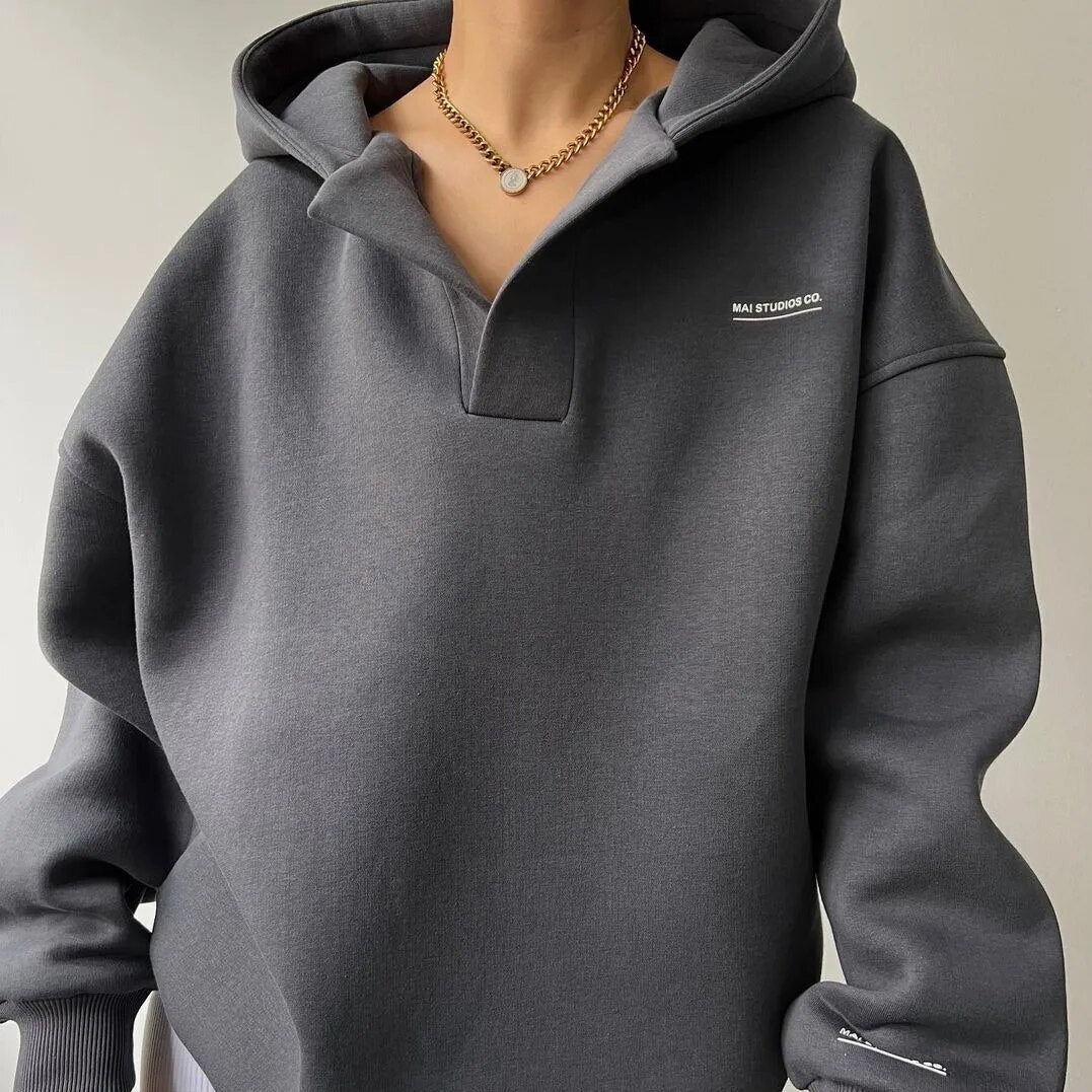 Stilla | Elegant V-hals Sweatshirt