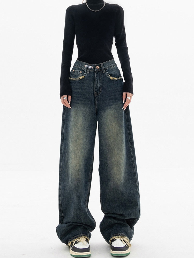 Stilla | Kvinders Vintage Baggy Jeans