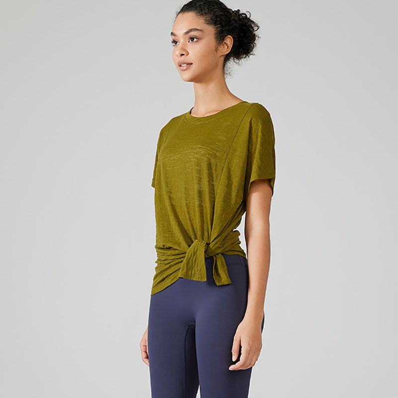 Stilla | Sport-bh til yoga med elegant knude
