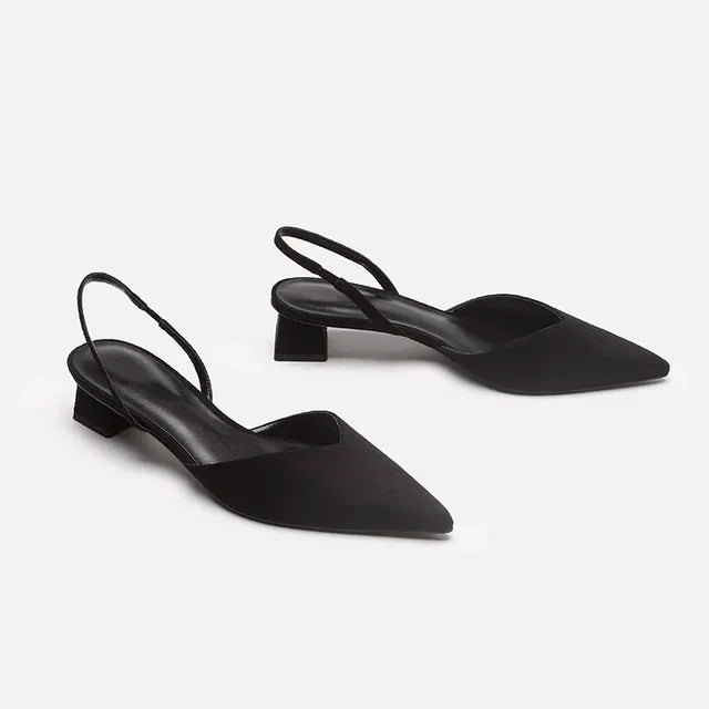 Stilla | Særlig Slingback Sandal Med Spids Tå
