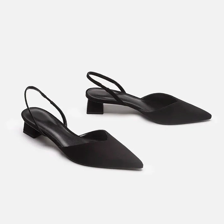 Stilla | Særlig Slingback Sandal Med Spids Tå