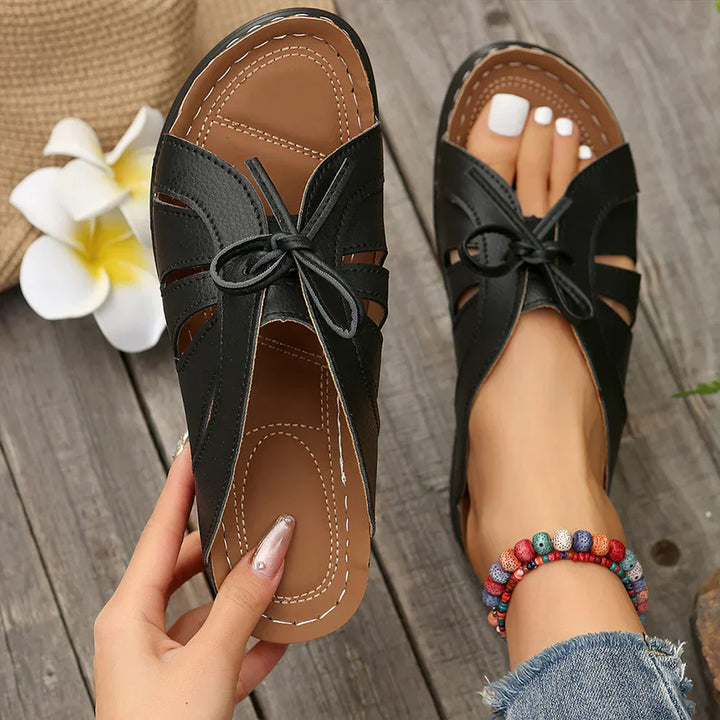 Stilla | Komfortable Sandaler Med Knude