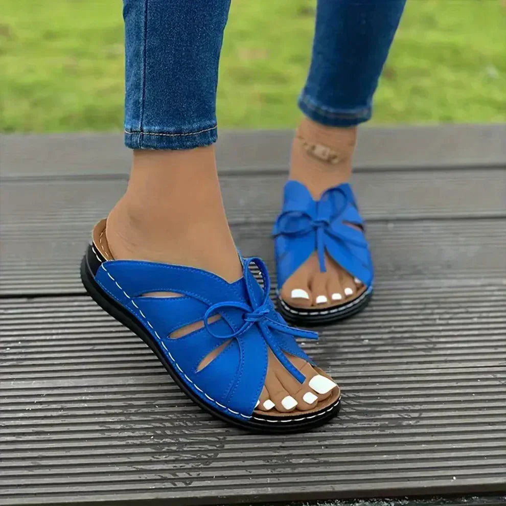 Stilla | Komfortable Sandaler Med Knude