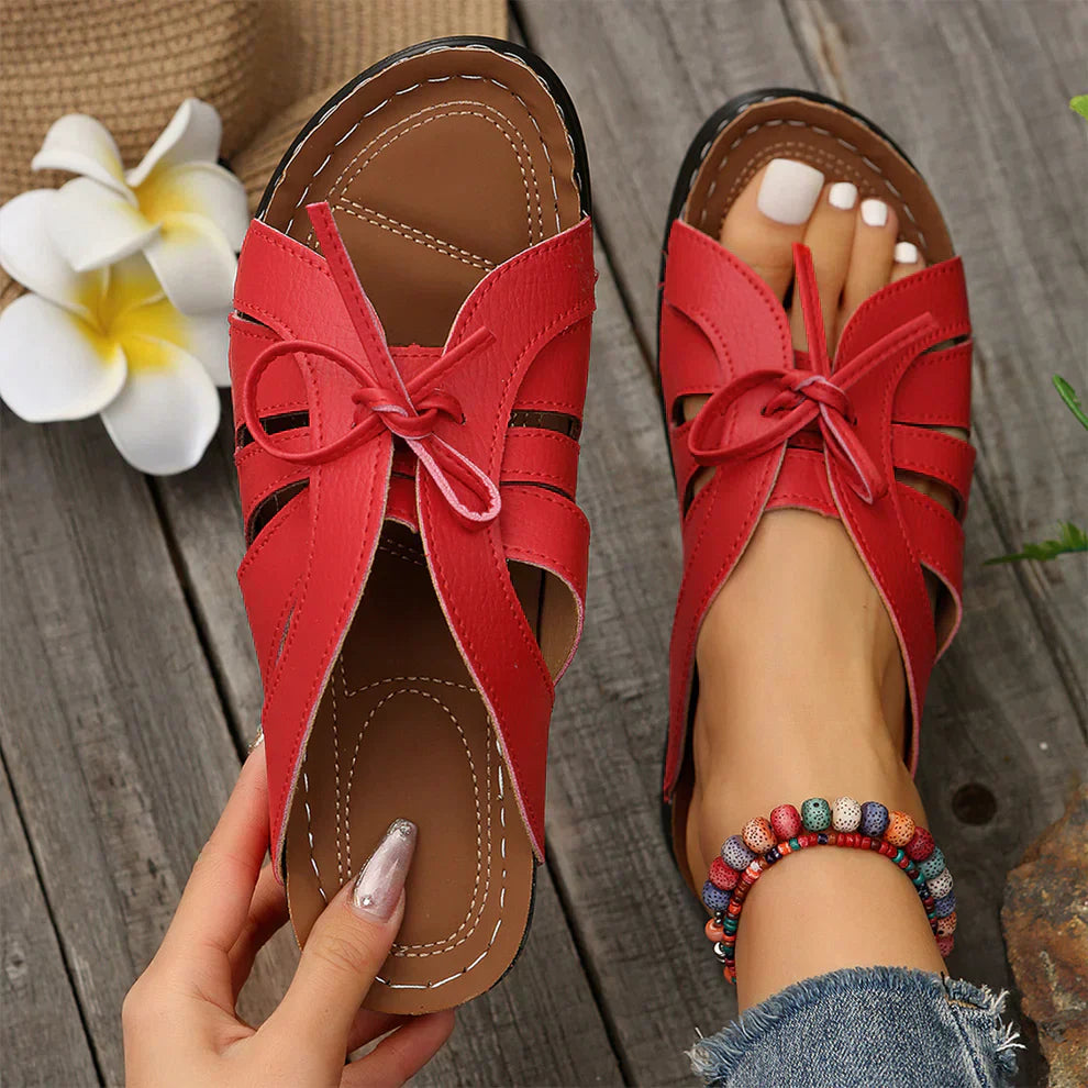 Stilla | Komfortable Sandaler Med Knude