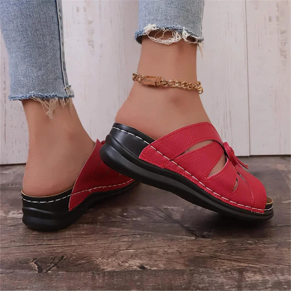 Stilla | Komfortable Sandaler Med Knude