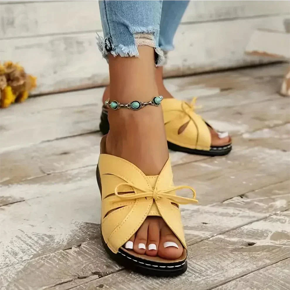 Stilla | Komfortable Sandaler Med Knude