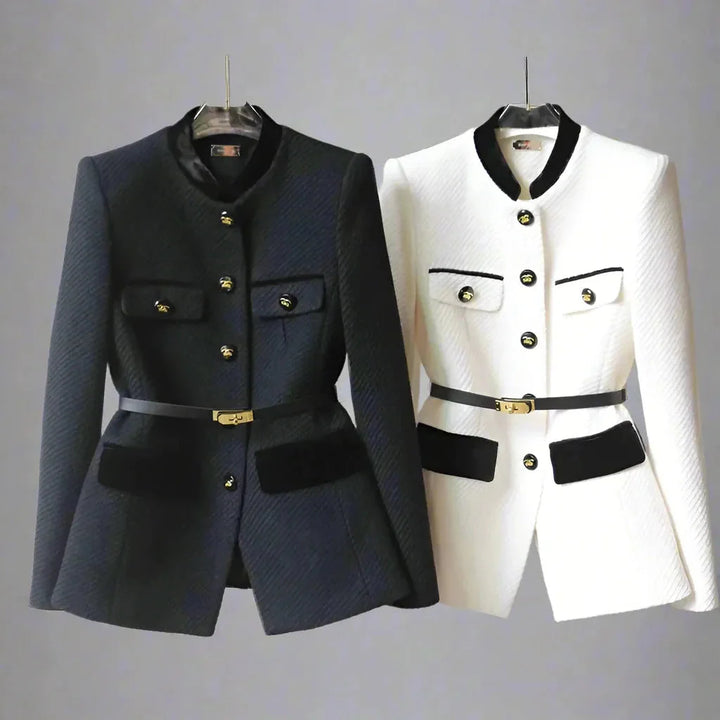 Stilla | Tweed Bælte Blazer