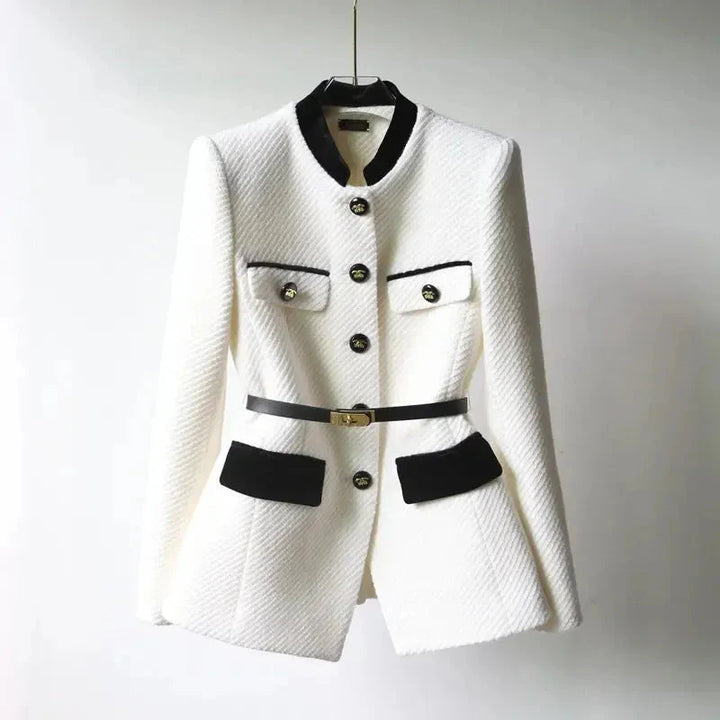 Stilla | Tweed Bælte Blazer
