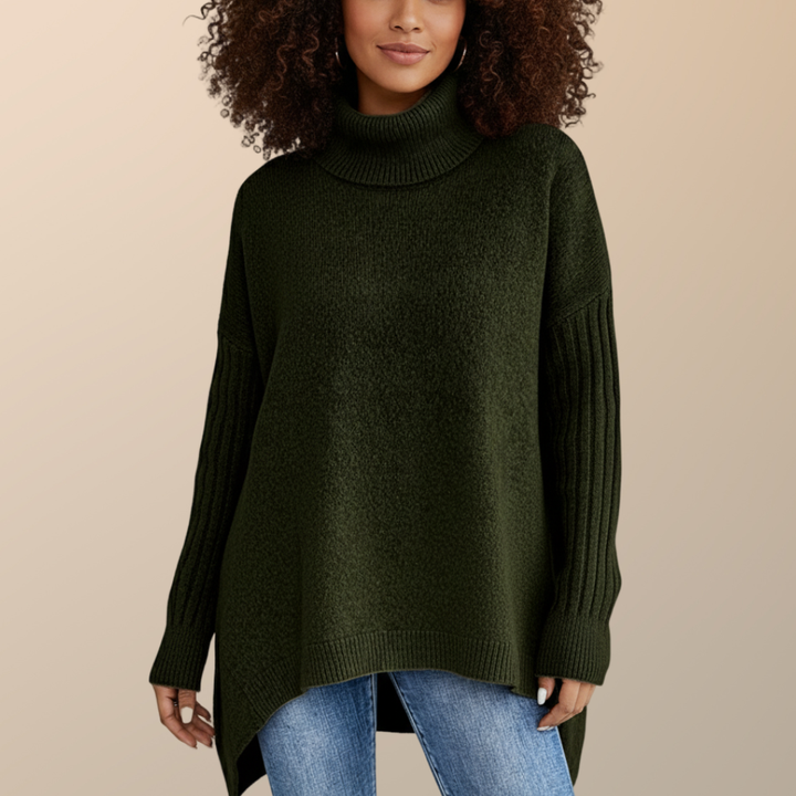Stilla | Elegant lang rullekravepullover til damer