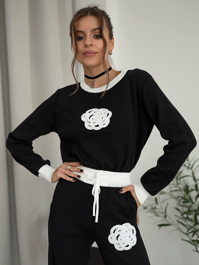 Stilla | Elegante To-delt Strik Sæt Til Dame