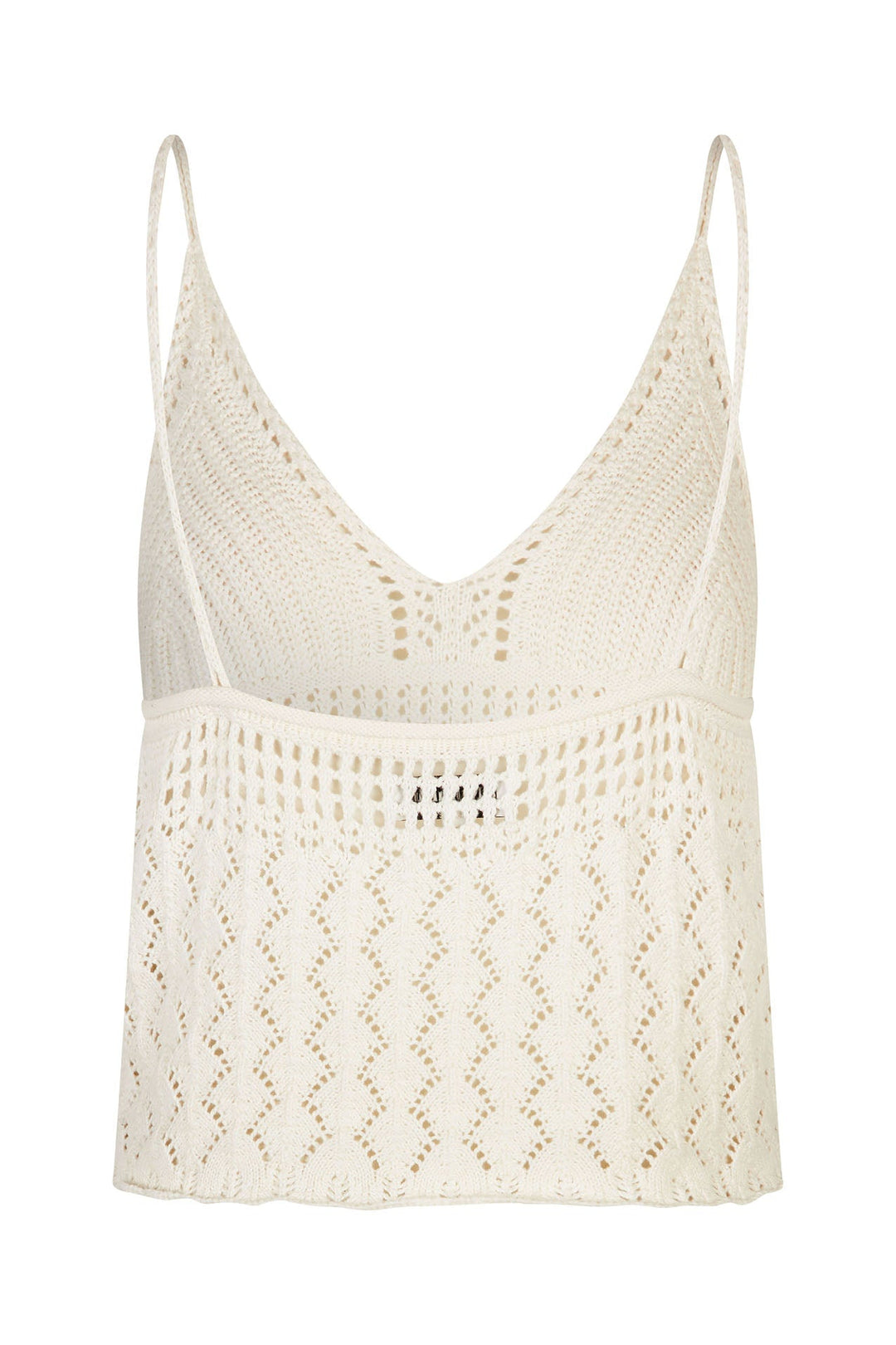 Stilla | Ærmeløs Sommer Top Creme