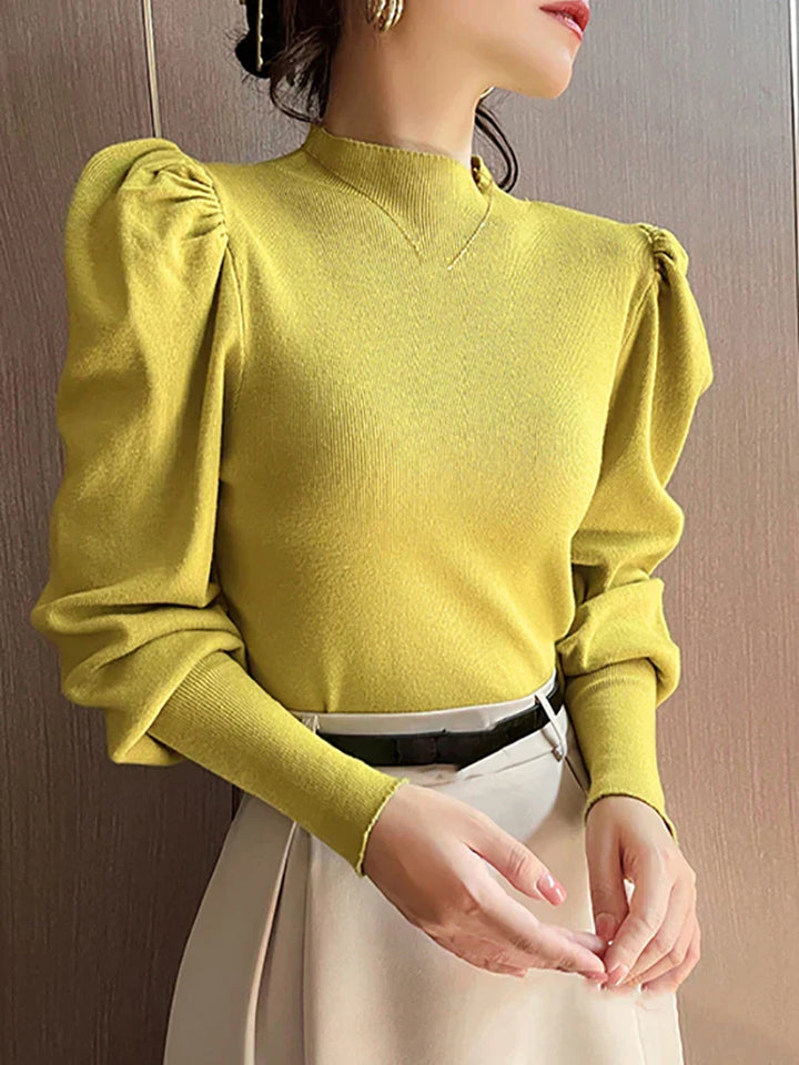 Stilla | Rullekrave sweater Fra Rabea