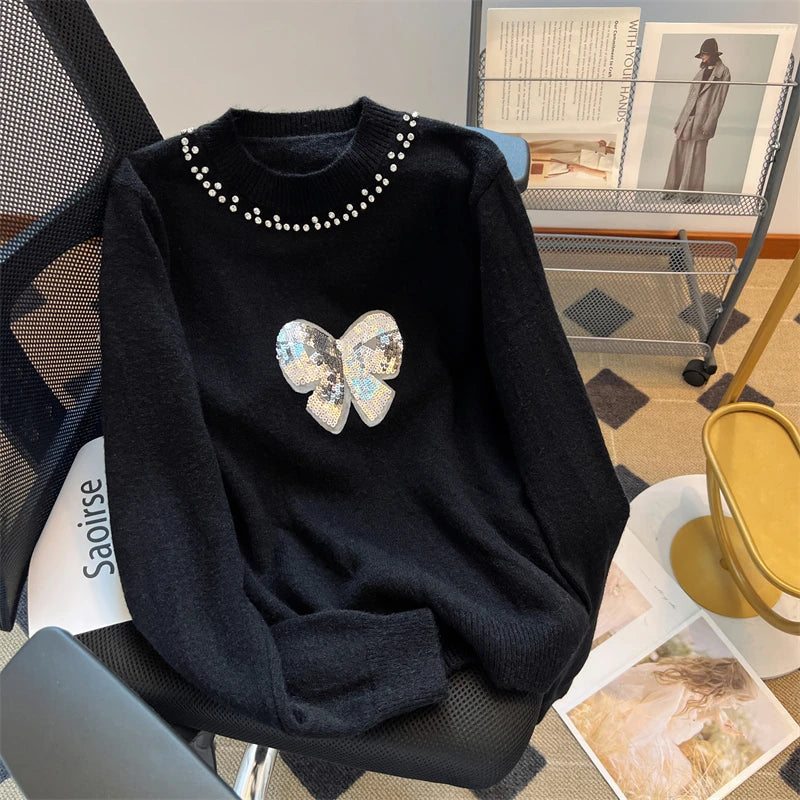 Stilla | Elegant Pullover Med Knude Til Kvinder