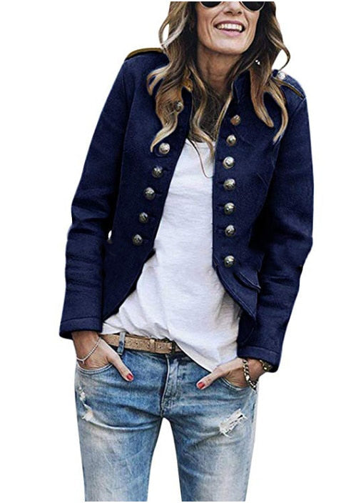Stilla | Blazer med lange ærmer og moderne knapper til et klart og trendy look