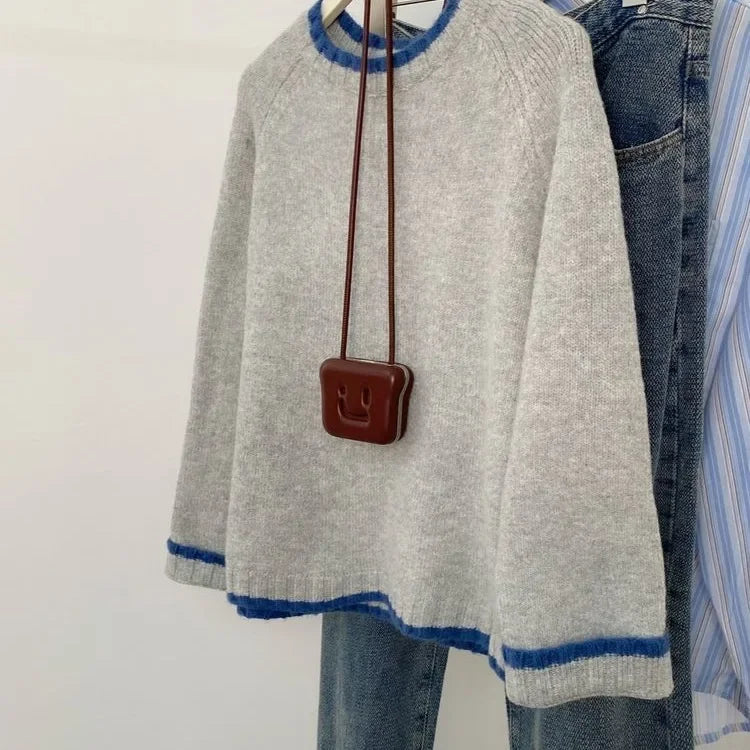 Stilla | Strikpullover I Casual Stil til Efteråret - Behagelig Fritids-Sweater med Rundhalsudskæring
