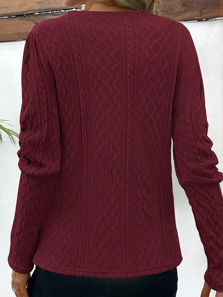 Stilla | Uanstrengt Elegant Finstrikket Pullover