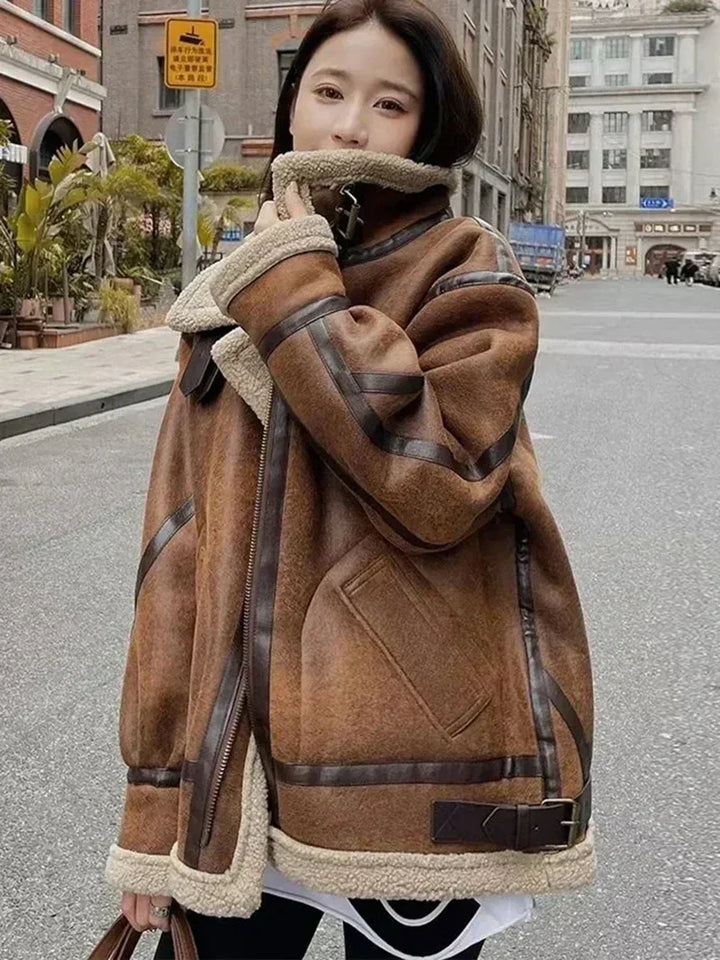 Stilla | Dames Frakke I Faux Fur