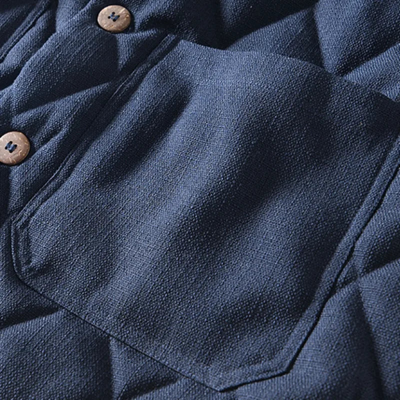 Stilla | Sommersk Jackets til mænd med knapper og rhombusformet quilting