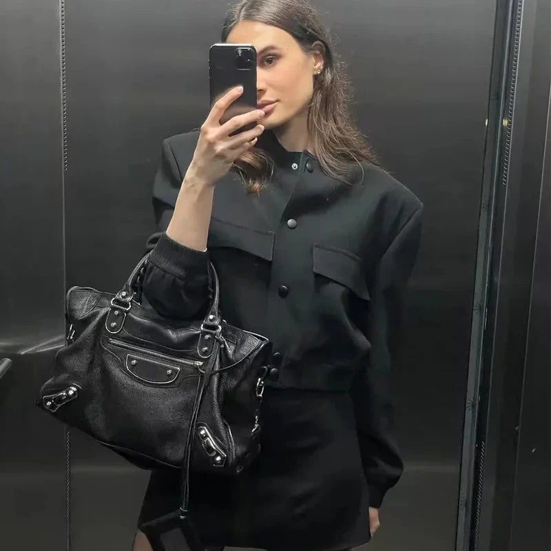 Stilla | Moderne Oversize-Bomberjakke