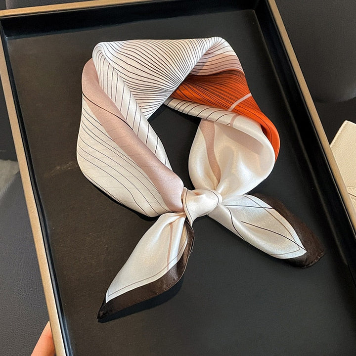 Stilla | 100% Silke Kvadrat Moderne Dekoration Kvinder