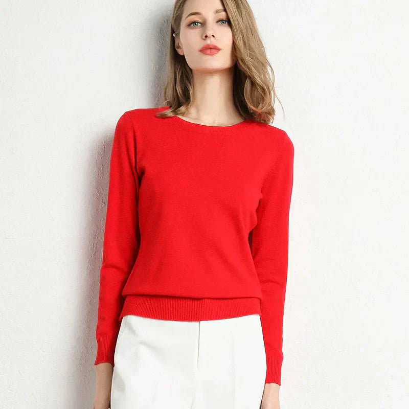 Stilla | Pullover med splitkrave