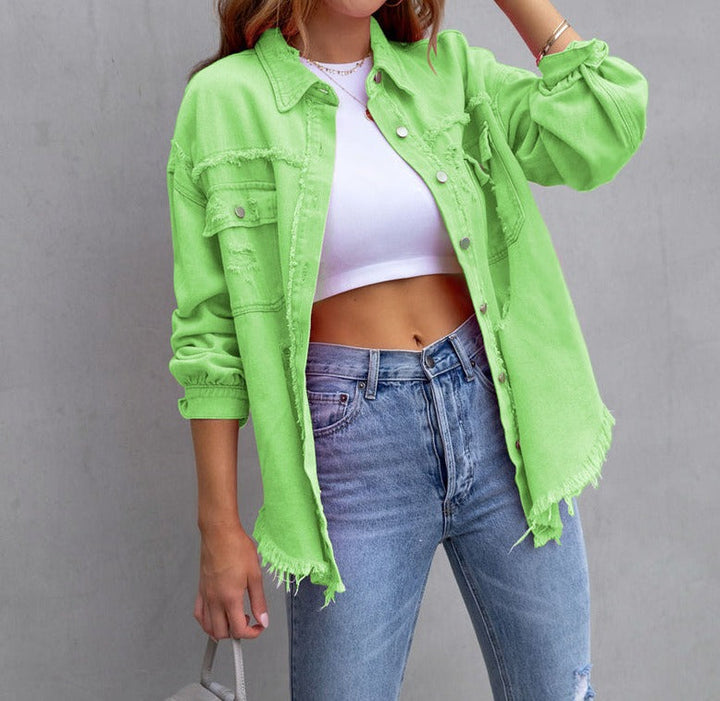 Stilla | Denim Jeansjakke Elegant