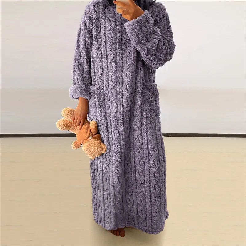 Stilla | Fleece Teddy Kjole