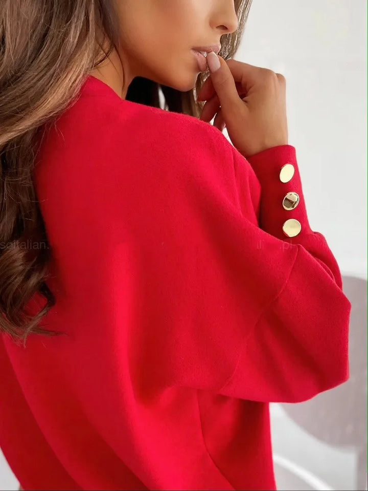 Stilla | Elegant Sweater Med V-udskæring