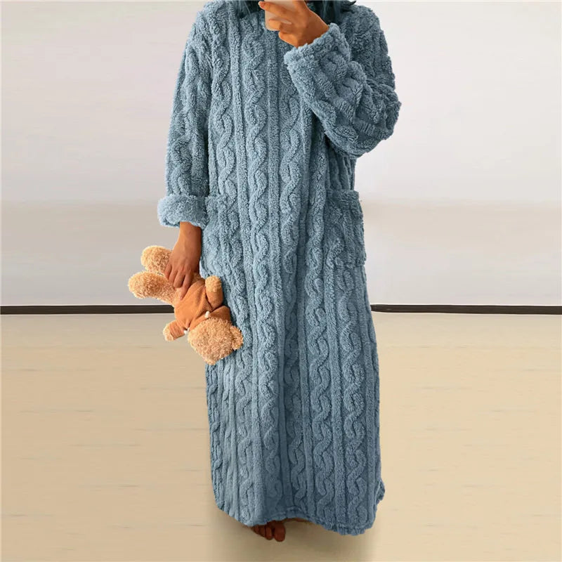 Stilla | Fleece Teddy Kjole