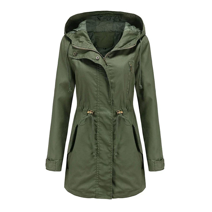 Stilla | Trenchcoat med hætte