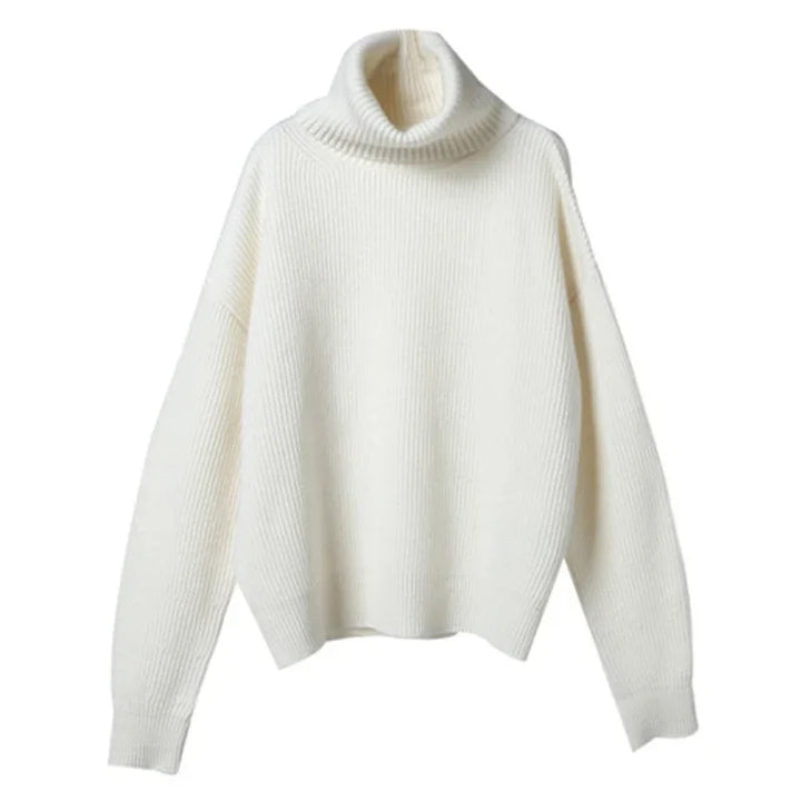 Stilla | Oversized Rullekrave Sweater Dame