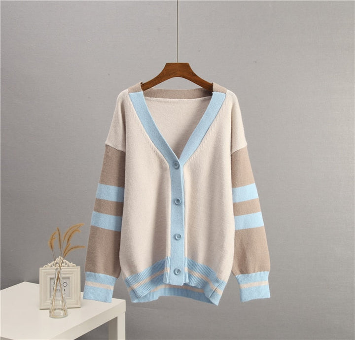 Stilla | V-udskæring Pullover Store Størrelser