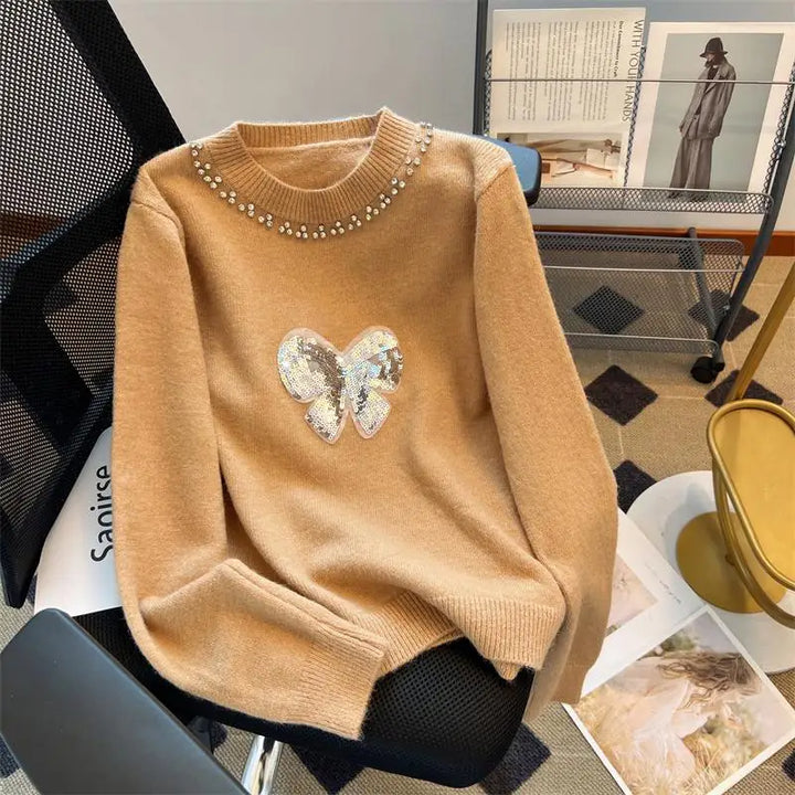 Stilla | Elegant Pullover Med Knude Til Kvinder
