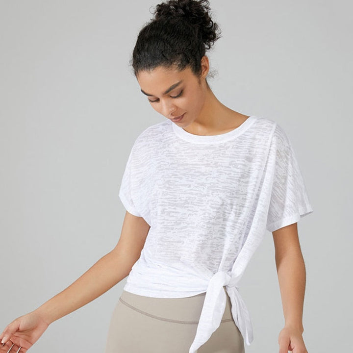 Stilla | Sport-bh til yoga med elegant knude
