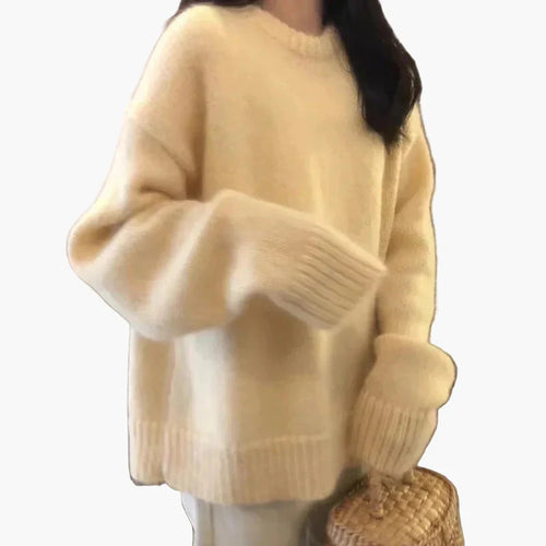 Stilla | Oversize Pullover Løs Stil - Casual Vinterpullover til Hverdag & Fritid