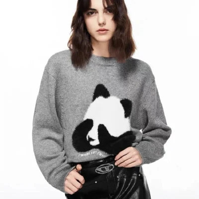 Stilla | Komfortabel Panda Sweater til kvinder