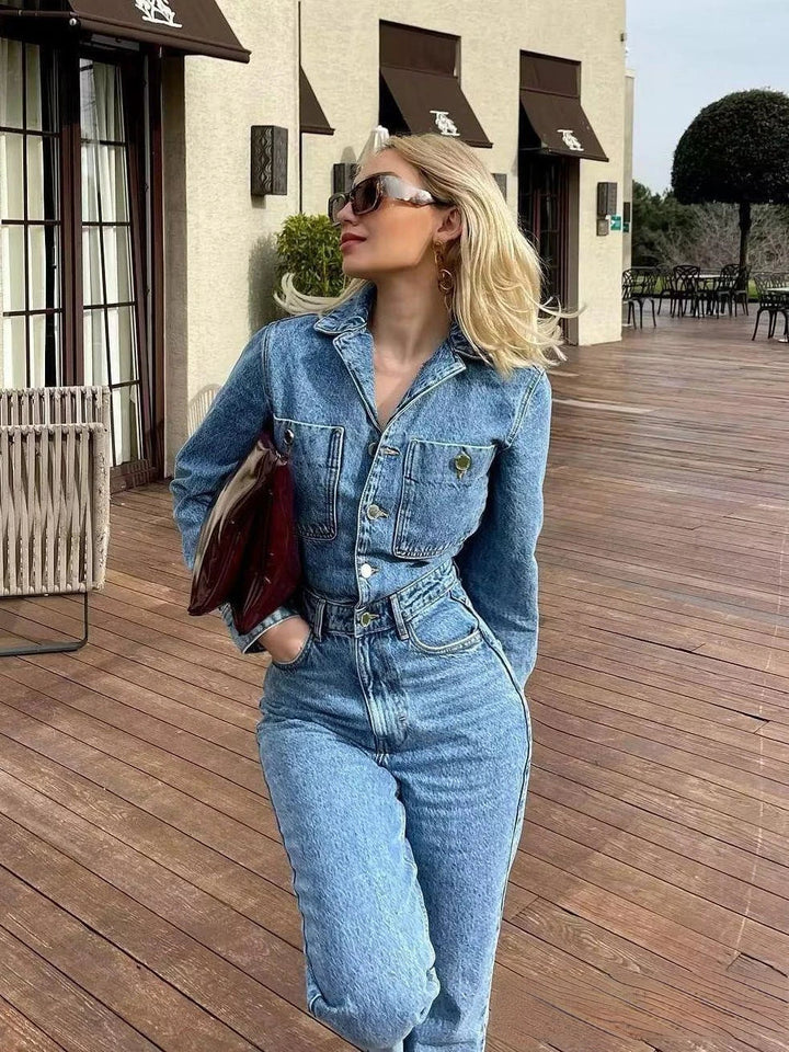 Stilla | Stilfulde Jeans Dungarees