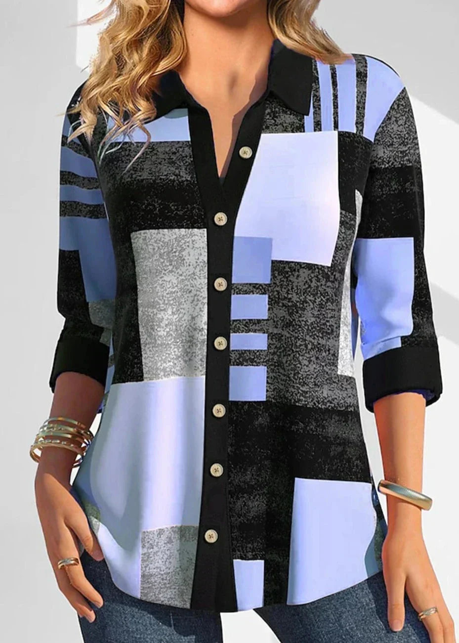 Stilla | Skjorte med tern til et afslappet look