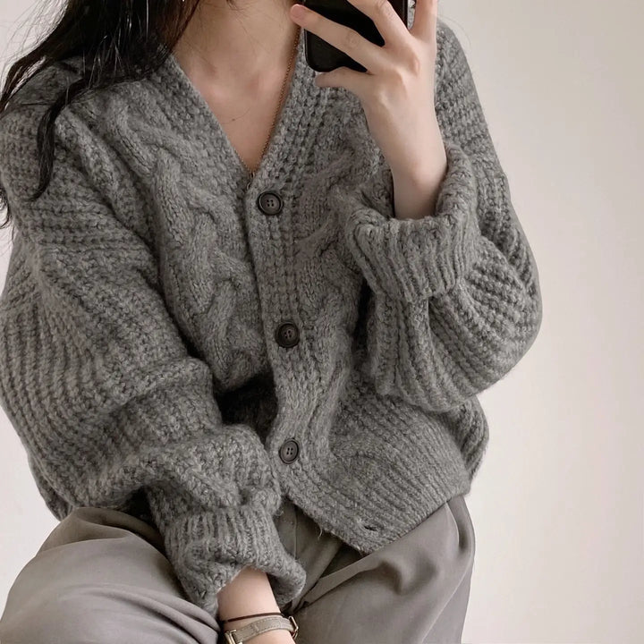 Stilla | Elegant, Oversized Cardigan Til Kvinder