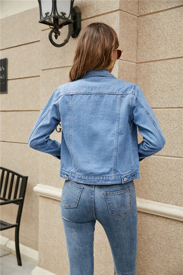 Stilla | Elegant og Moderne Jeansjakke