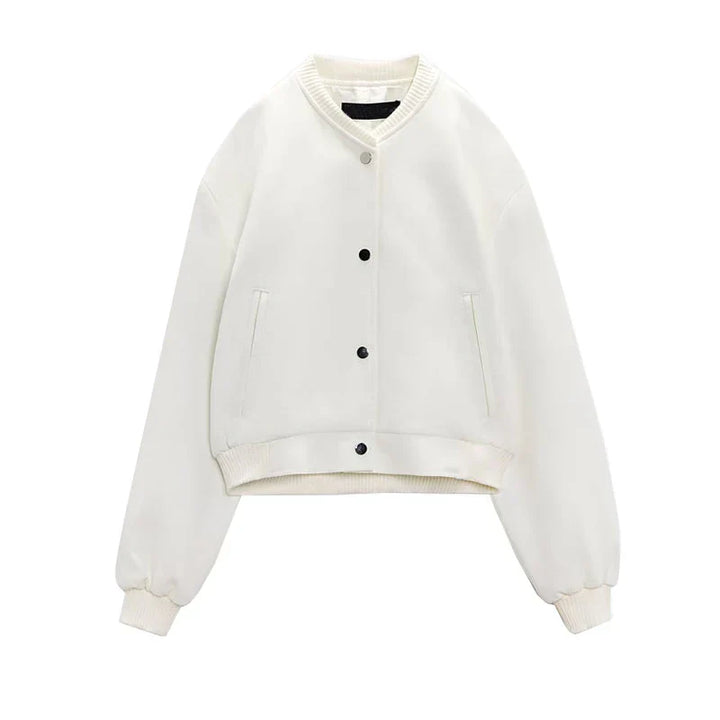 Stilla | Bomber med trykte metalknapper