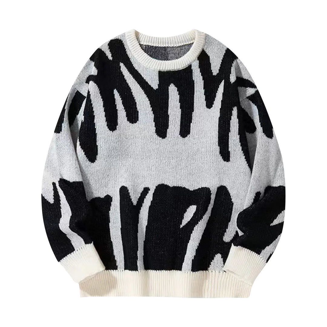 Stilla | Dame sweater Løs Kontrasterende