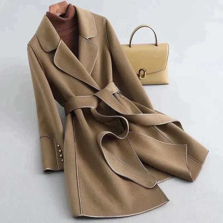 Stilla | Trenchcoat i Uld