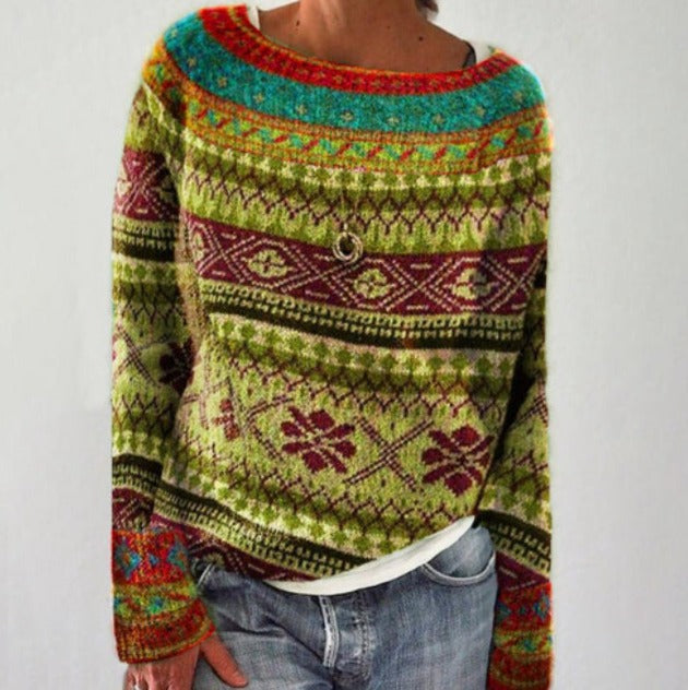 Stilla | Enkel Finstrikket Pullover Til Kvinder