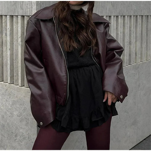 Stilla | Glamour Streetwear Læderjakke