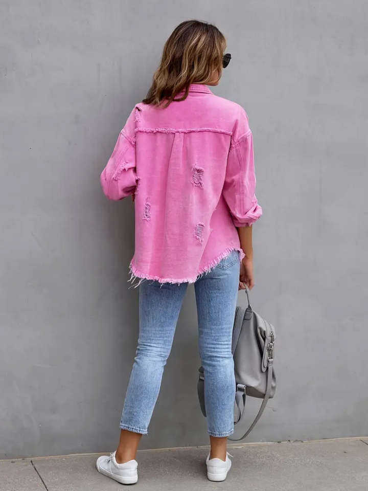 Stilla | Denim-Jeansjakke til en afslappet stil
