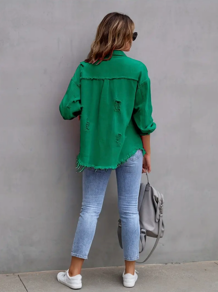 Stilla | Denim-Jeansjakke til en afslappet stil