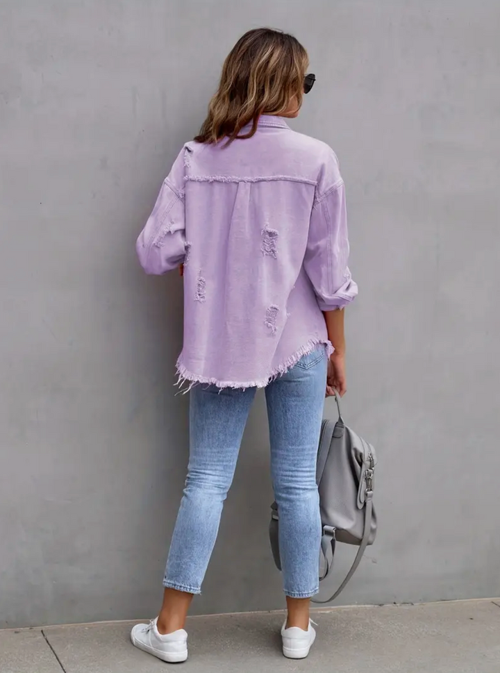 Stilla | Denim-Jeansjakke til en afslappet stil