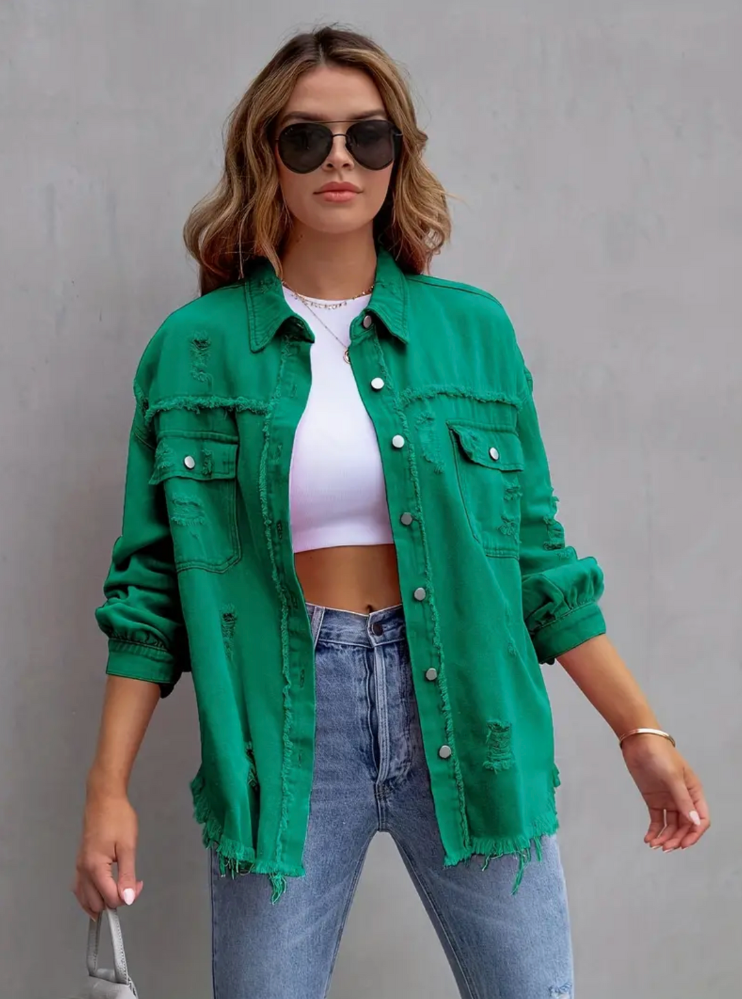 Stilla | Denim-Jeansjakke til en afslappet stil