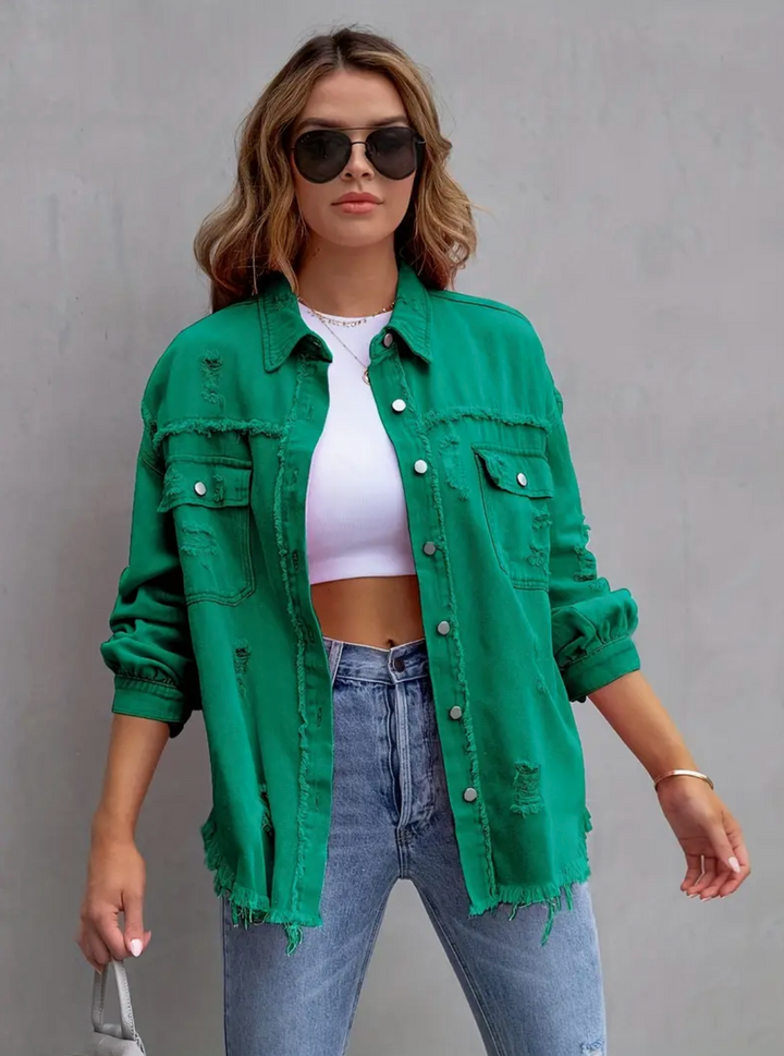 Stilla | Denim-Jeansjakke til en afslappet stil